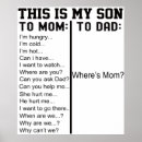 Search for my son posters Funny