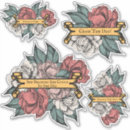 Search for add name text stickers Floral