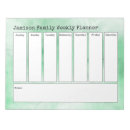 Search for green notepads Green and white