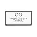 Search for gray business return address labels Minimalist