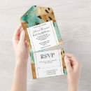 Search for turquoise black wedding invitations Gold