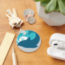 Search for aquatic round key rings Illustration