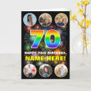 Search for 70th birthday cards 70 years old