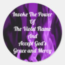 Search for germain stickers Violet flame