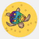 Search for turtle cartoon stickers Illustration