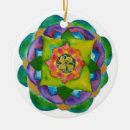Search for mandala christmas tree decorations Yoga
