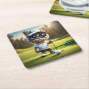 Search for funny golf coasters Cat