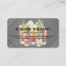 Search for mixed drinks business cards Mixologist