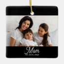 Search for mommy christmas tree decorations Black white