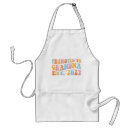 Search for new grandma aprons For her