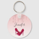 Search for pink high heel key rings Trendy