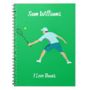 Search for tennis notebooks Racquet