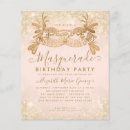 Search for pink glitter invitations Blush pink rose gold