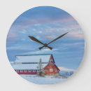 Search for old barn clocks Red