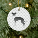 Search for italian greyhound christmas tree decorations Animal