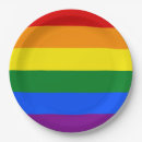 Search for rainbow paper plates Queer