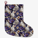 Search for rabbit christmas stockings Floral