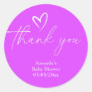 Search for purple thank you stickers Elegant