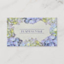 Search for hydrangea business cards Designer