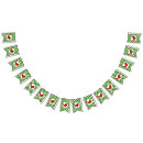 Search for christmas tree bunting flags Red