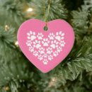 Search for veterinarian christmas tree decorations Heart