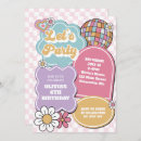 Search for disco ball birthday invitations Retro