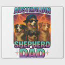 Search for australian shepherd wrapping paper Animal