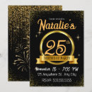 Search for luxury black and gold invitations Foil