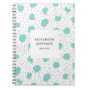 Search for polka dot notebooks Teal
