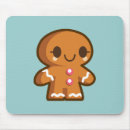 Search for gingerbread man mousepads Xmas