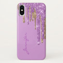 Search for gold glitter look iphone cases Pink