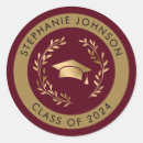 Search for maroon graduation stickers Elegant