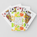 Search for fruit playing cards colourful