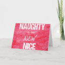 Search for naughty list christmas cards Santa