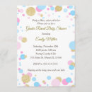 Search for pink and blue gender reveal invitations Glitter