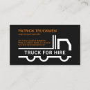 Search for haulage business cards Transportation