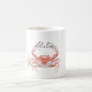 Search for red crab mugs Beach
