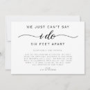 Search for postponed wedding announcement cards New date