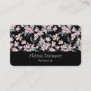 Search for gray pattern business cards Floral