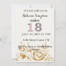 Search for unique 18th birthday invitations Chic