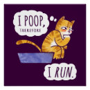 Search for funny running posters Cat