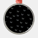 Search for silver butterfly christmas tree decorations Black