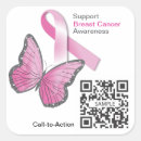 Search for breast cancer charity stickers Support