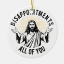 Search for funny jesus christmas tree decorations Religious