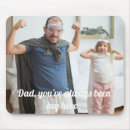 Search for dad hero mousepads Best dad ever