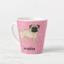 Search for pug love mugs Hearts