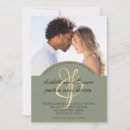 Search for olive green and gold wedding invitations Simple
