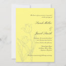 Search for yellow tulip wedding invitations Flowers