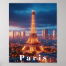 Search for destinations posters Eiffel tower