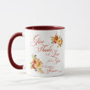 Search for give thanks to the lord mugs Scripture